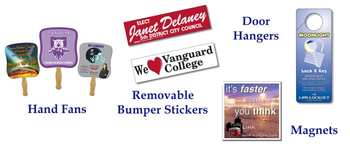 Political Campaign Collateral Promotion Products